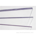 Anti scratch clear solid polycarbonate panel